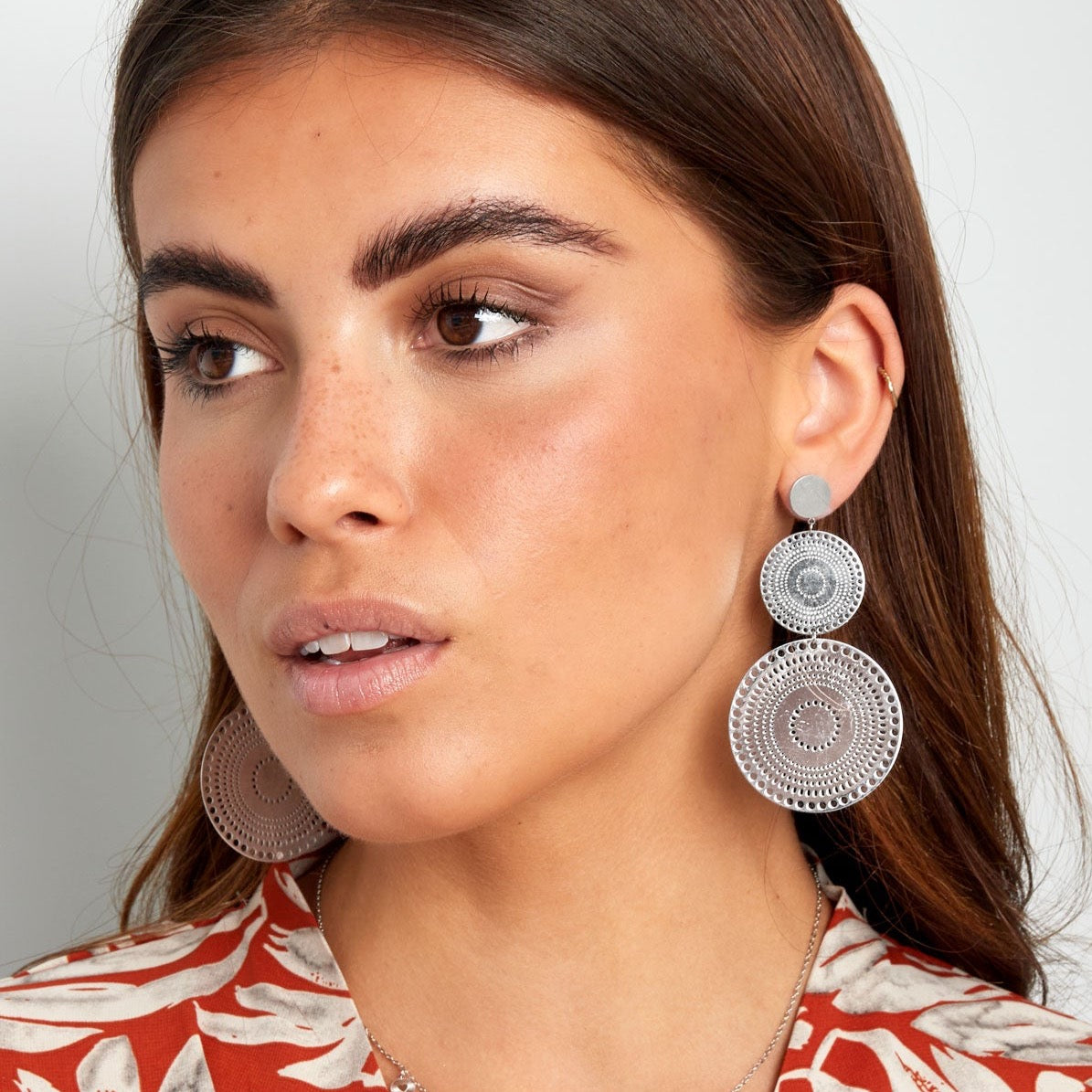 Oorbellen Three in a Row