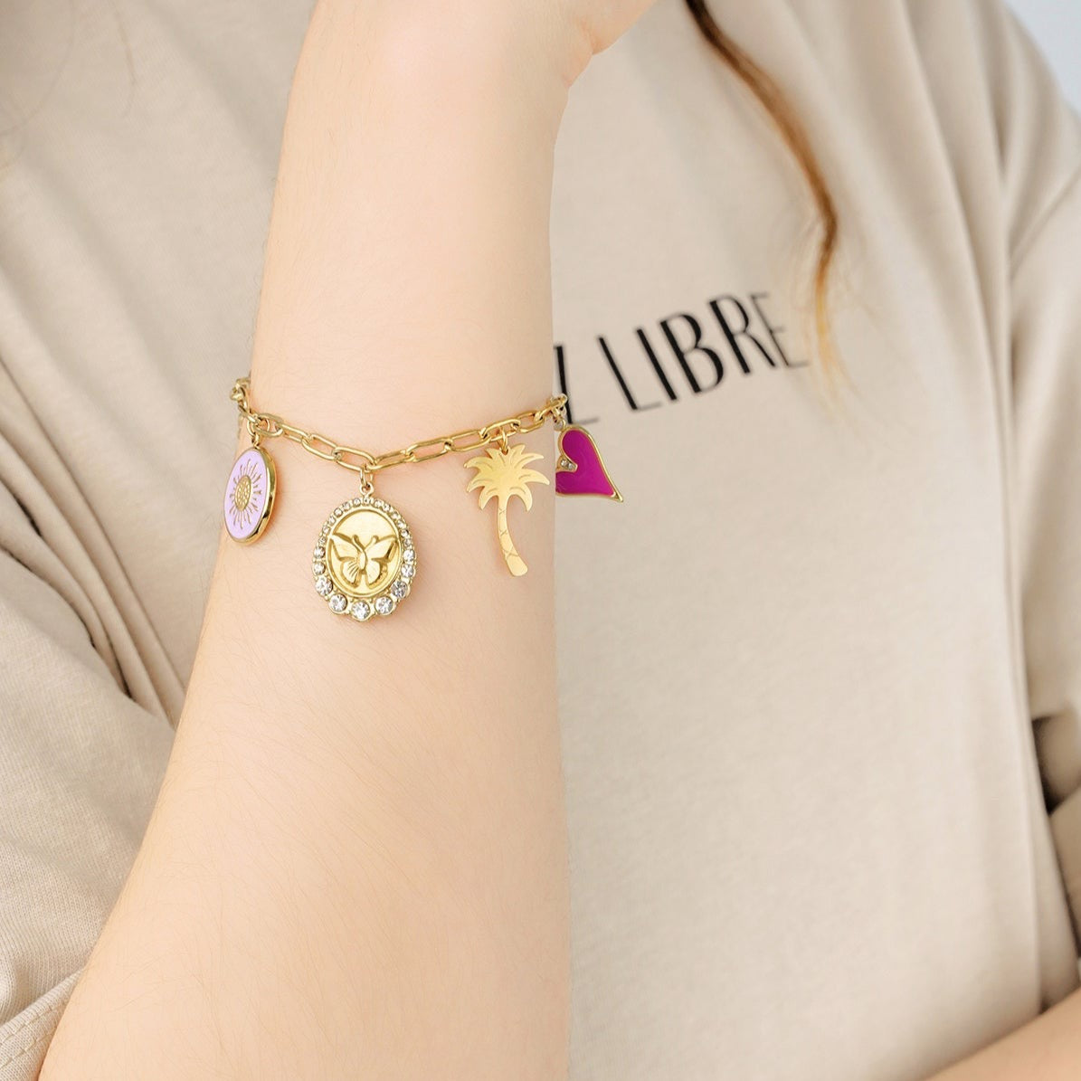 Bedelarmband Palm Springs