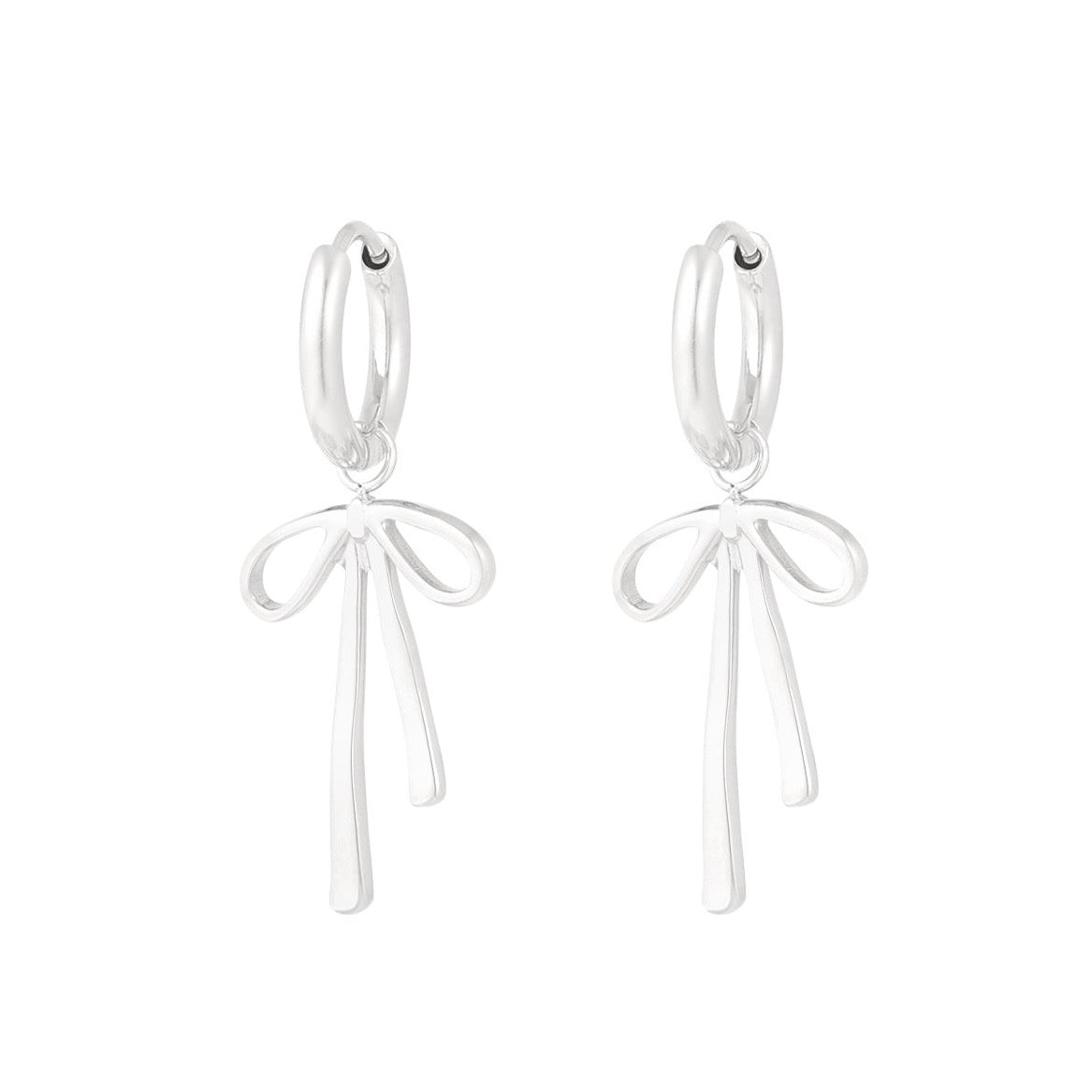 Oorbellen Hanging Bow