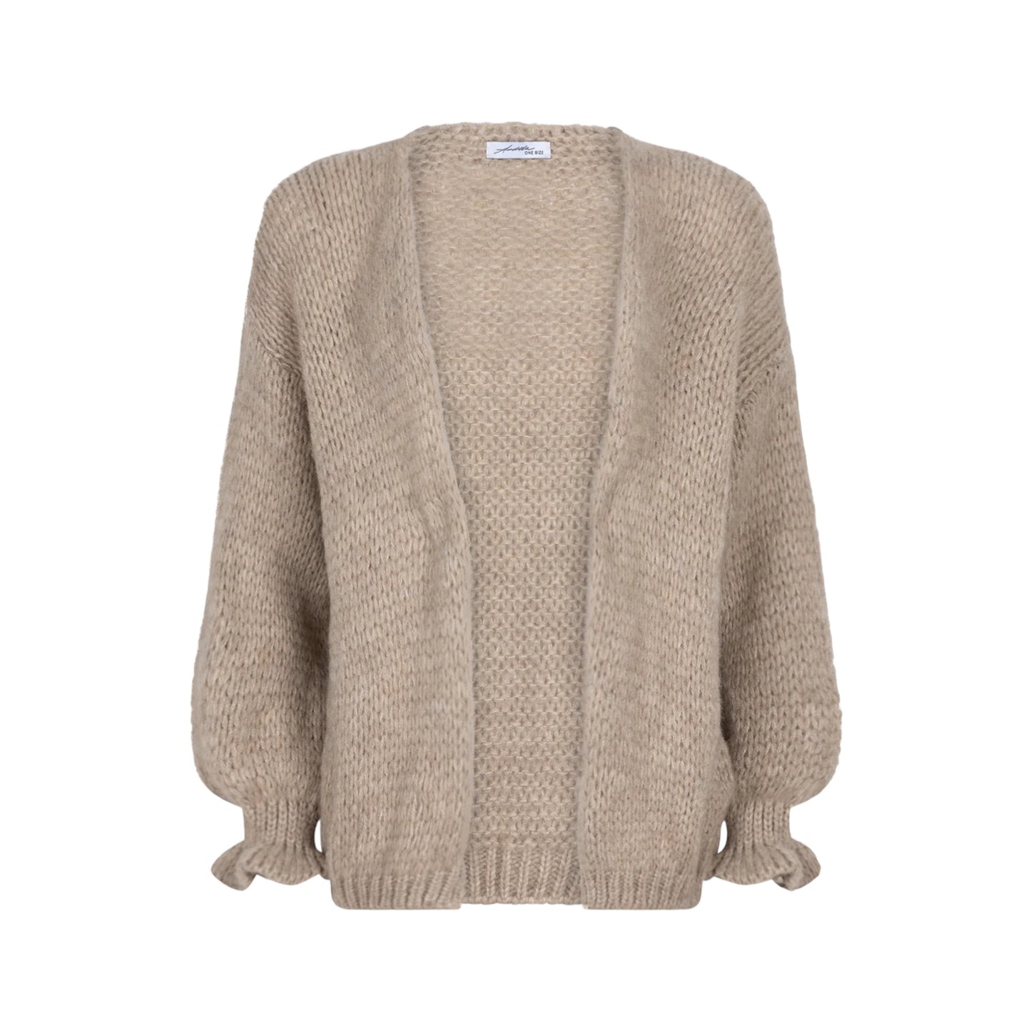 Ambika Vest Ruffle Beige