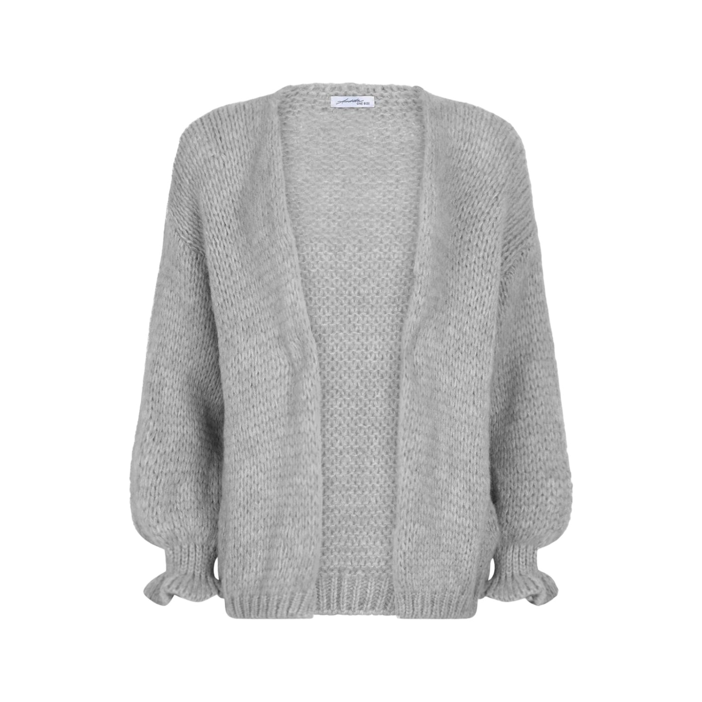 Ambika Vest Ruffle Licht Grijs