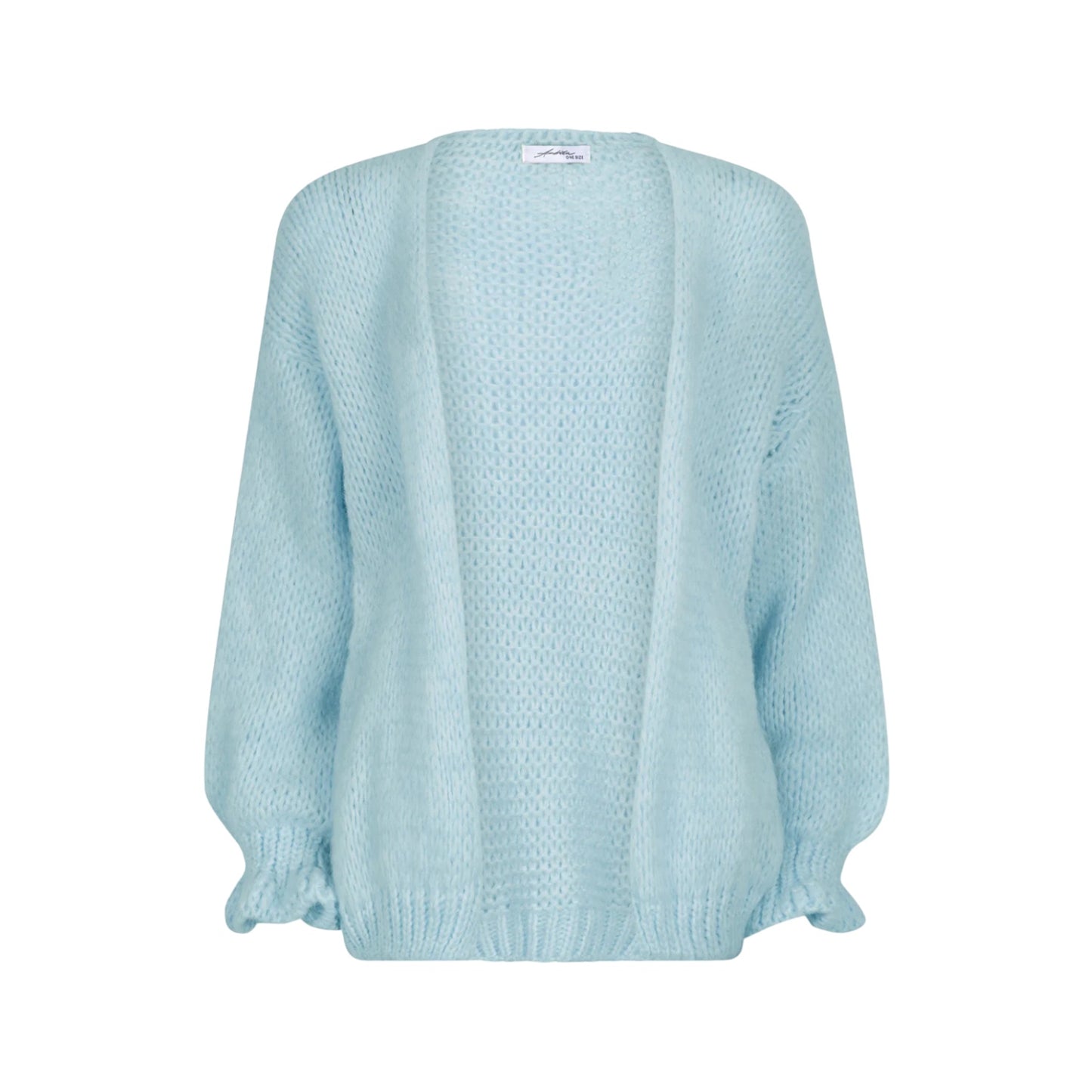 Ambika Vest Ruffle Licht Blauw