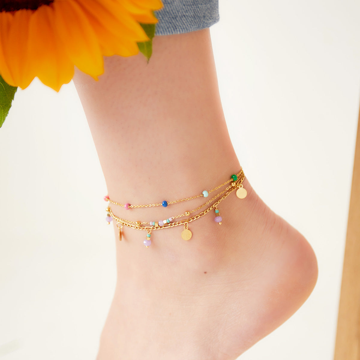 Enkelbandje Color Party