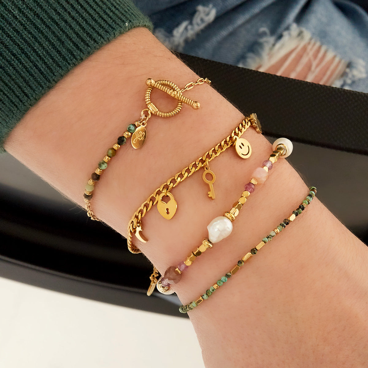 Armband Happy Charms