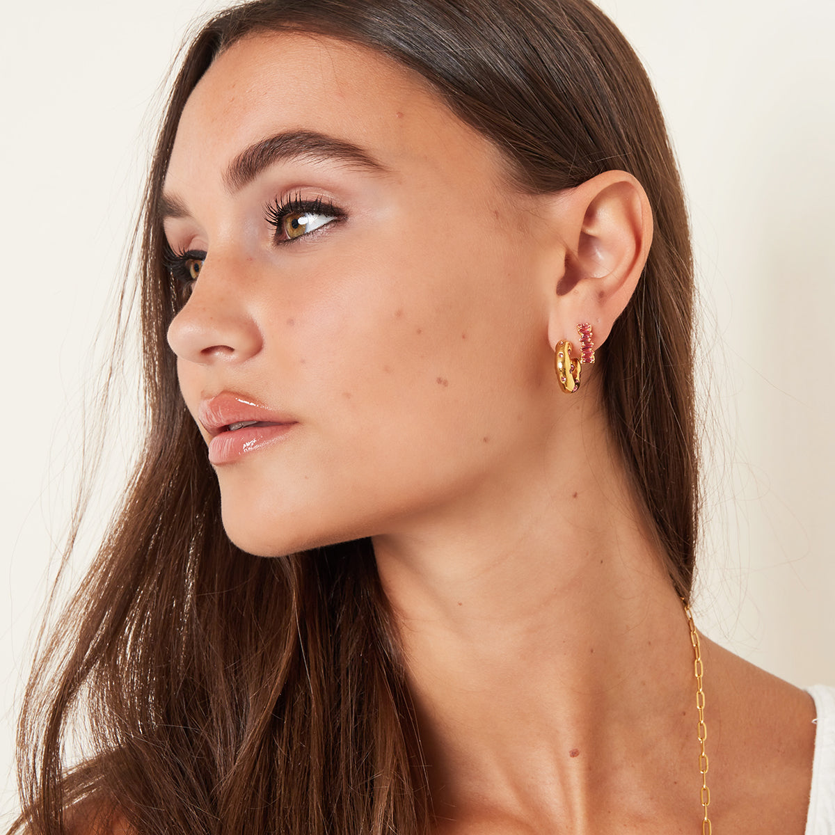 Hoops Sparkling Dots Green