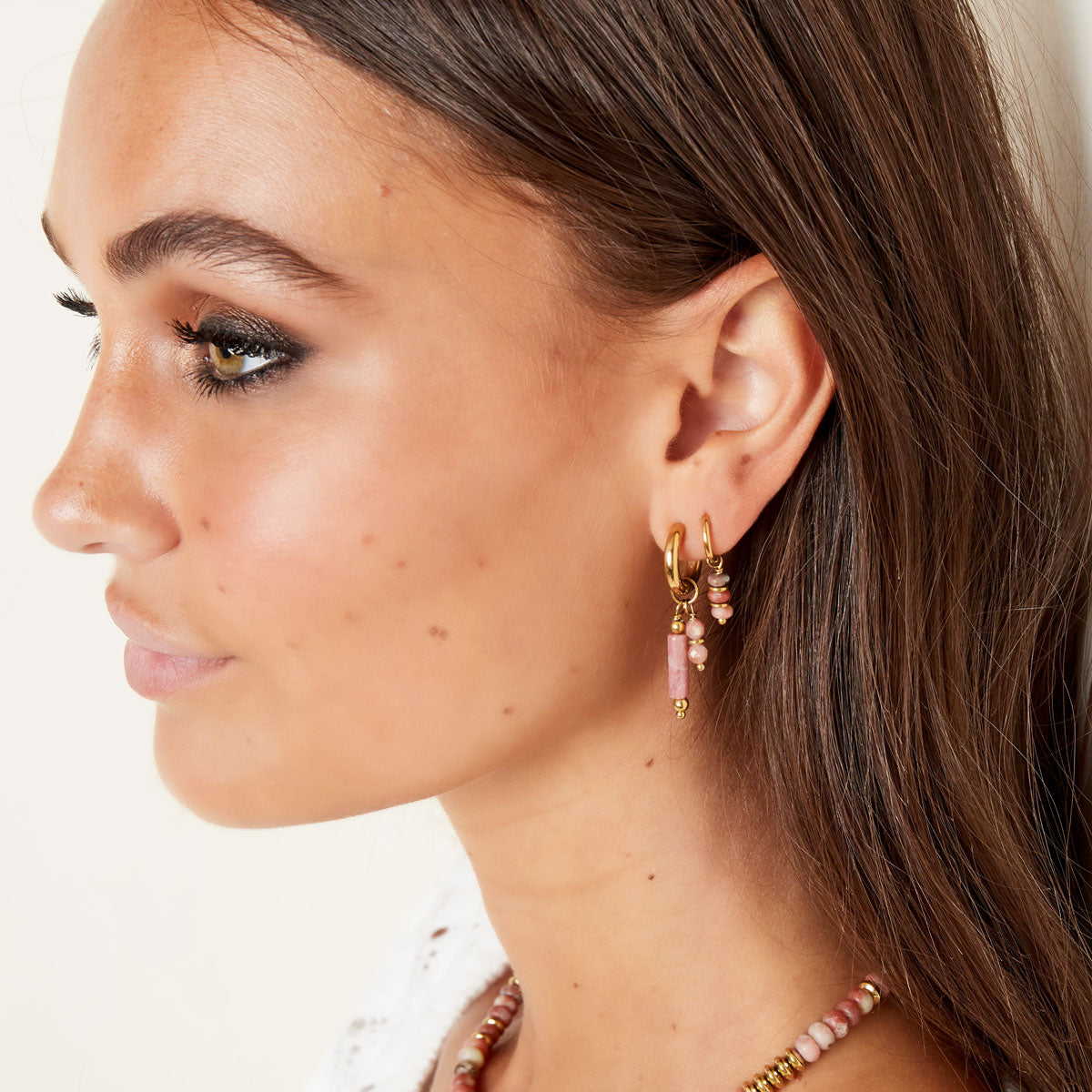 Oorbellen Natural Stone