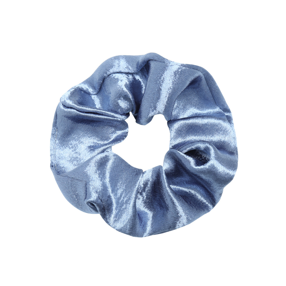 Scrunchie sweet as satin Blue