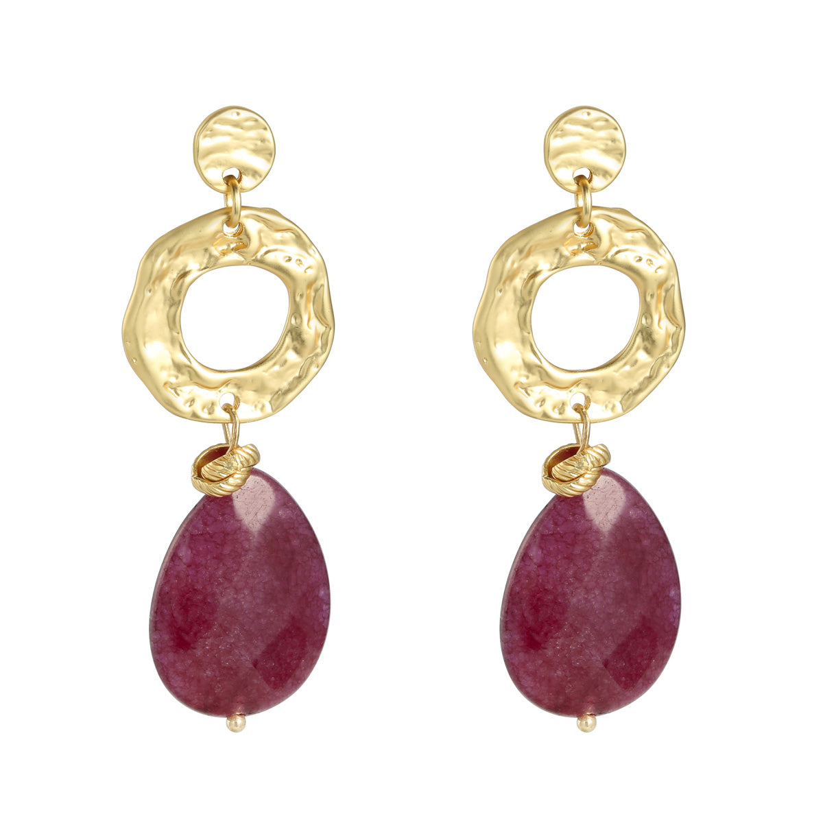 Oorbellen Charming Stone