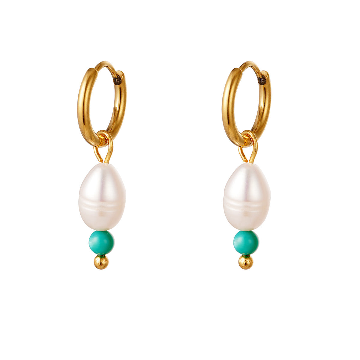 Oorbellen Single Pearl
