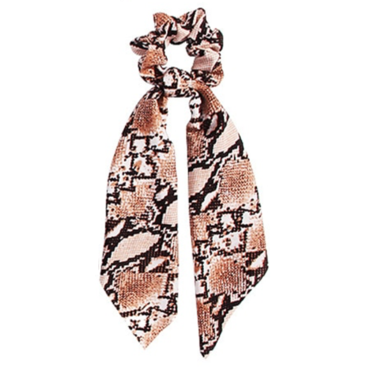 Scrunchie Snake Print