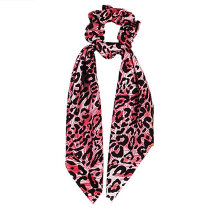 Scrunchie Leopard Print
