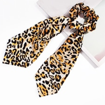 Scrunchie Leopard Print