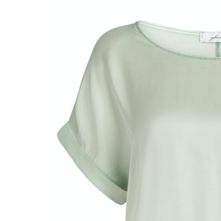 Ambika Top Satin Look