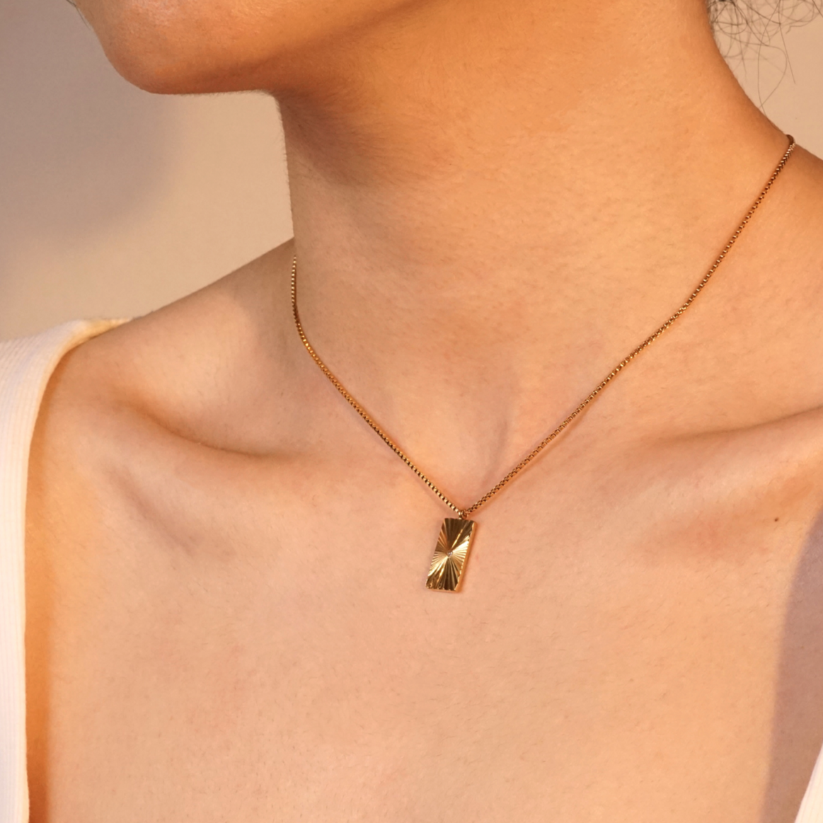 Ketting Dazzling Square