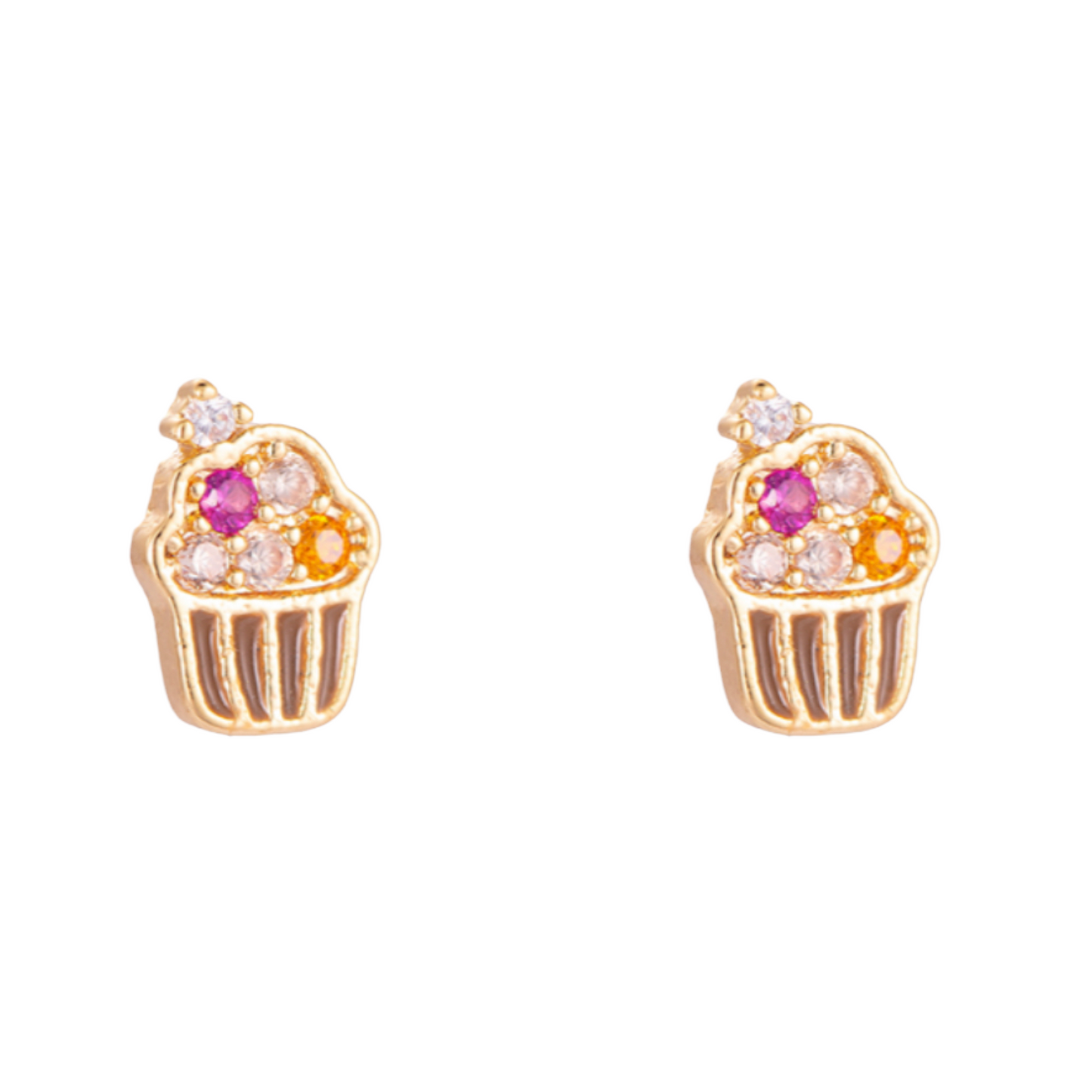 Oorknopjes Cupcake