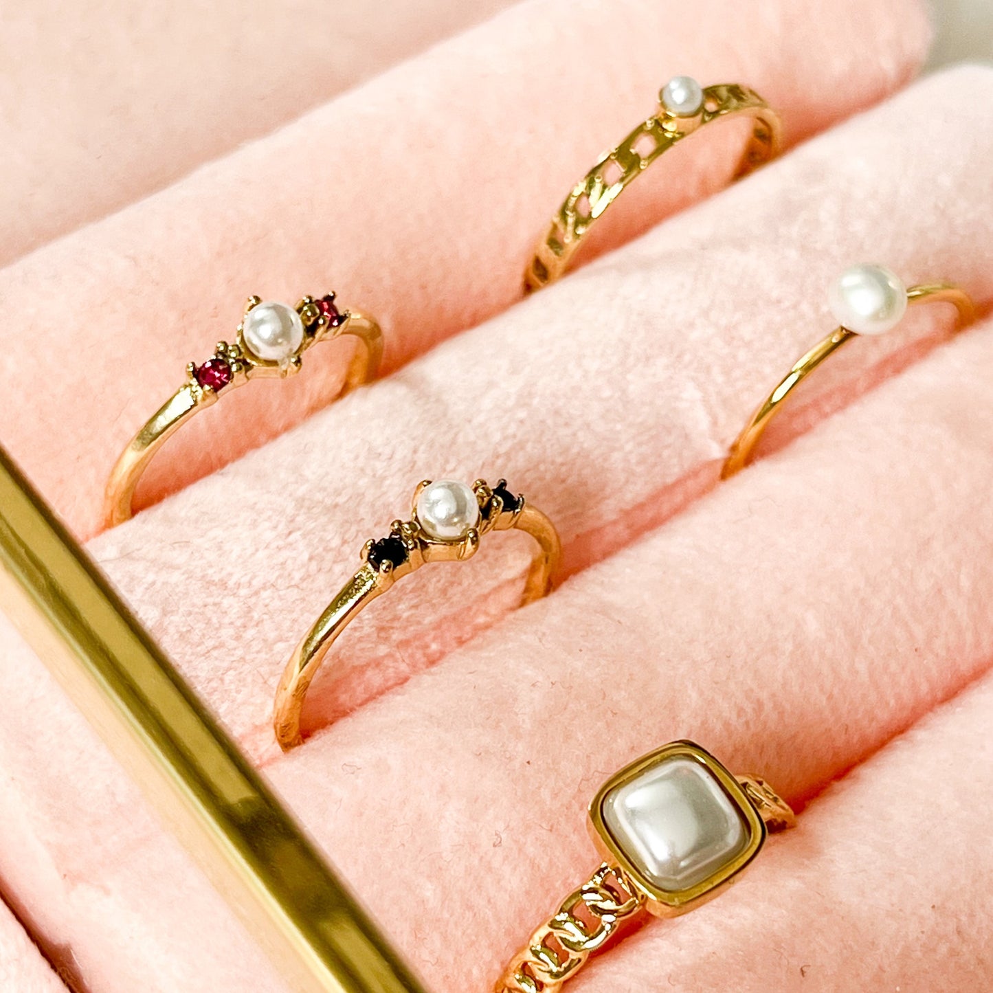 Ring Little Pink Pearl