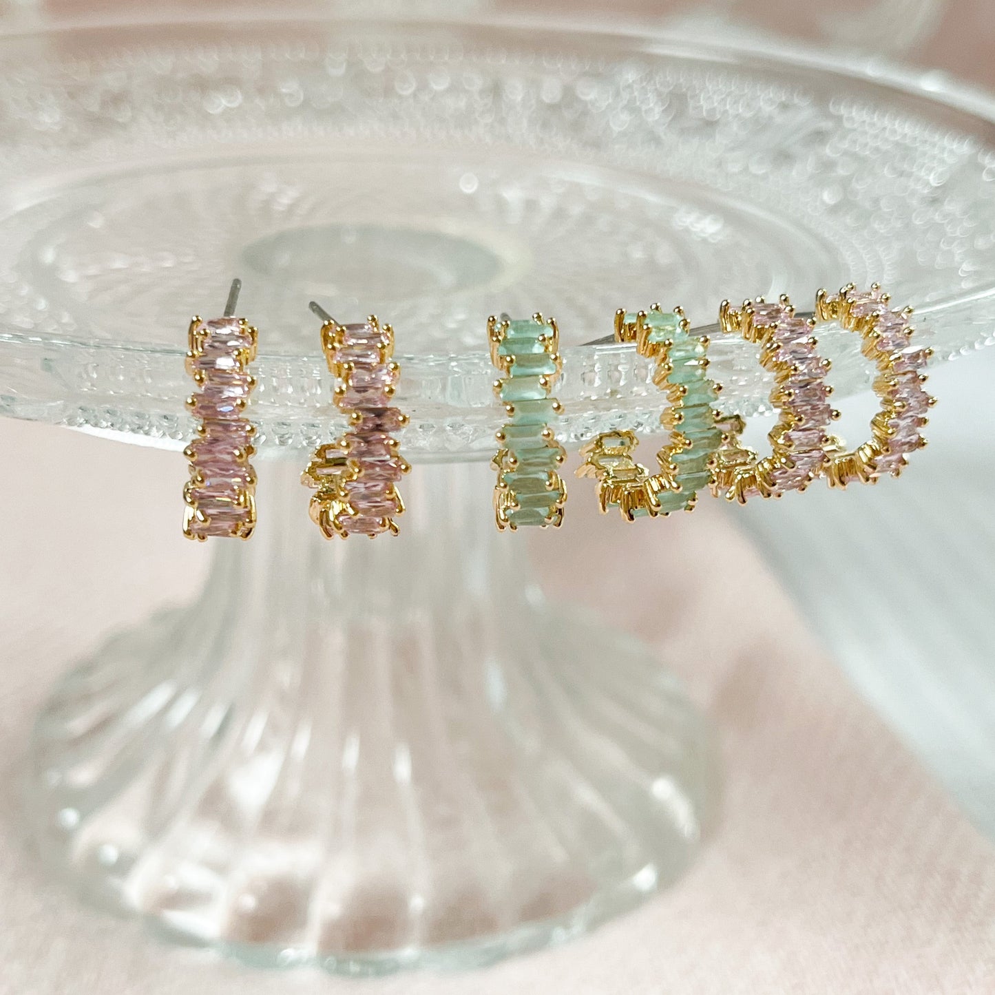 Oorbellen Sparkling Arch