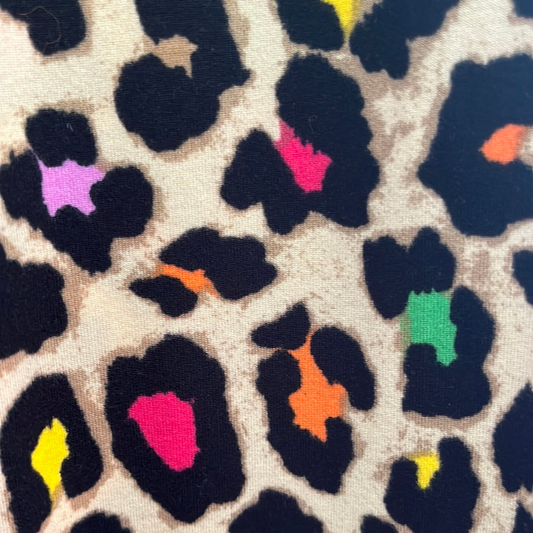 Ambika Elin Flared Color Leopard Small