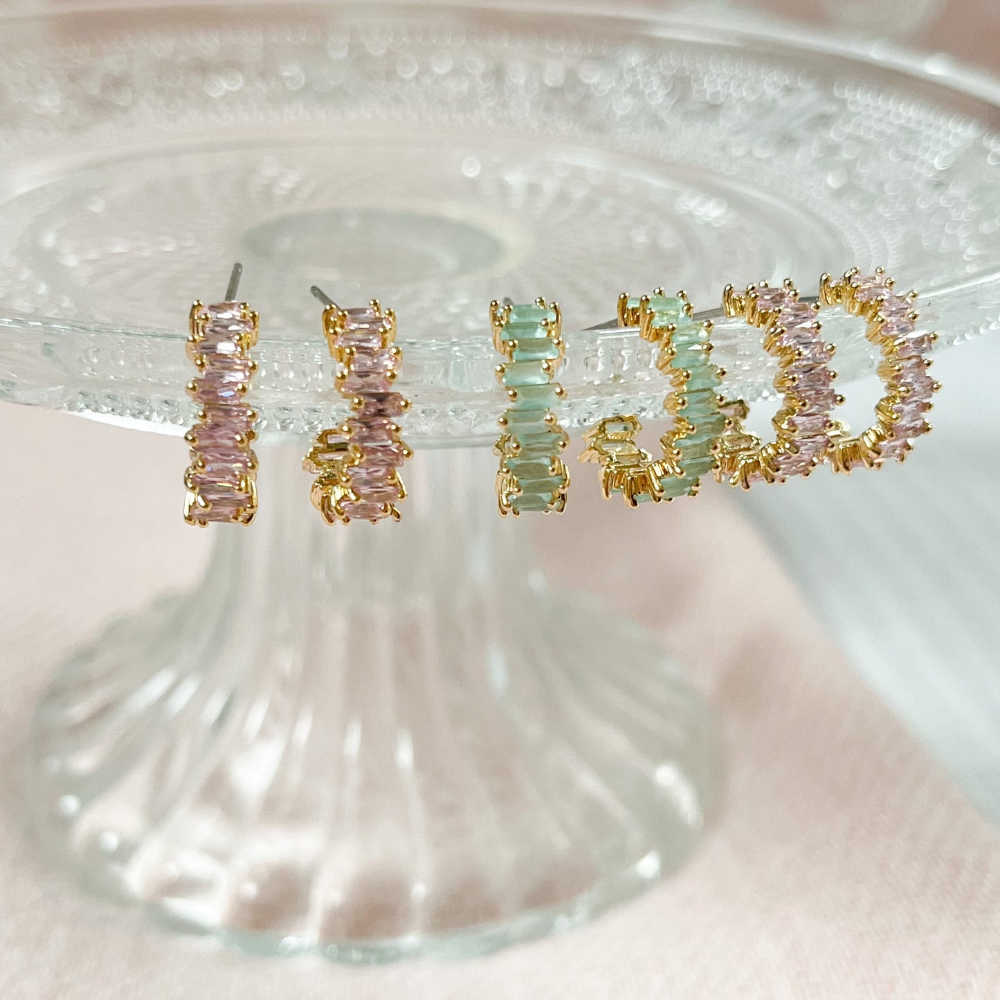 Oorbellen Sparkling Arch