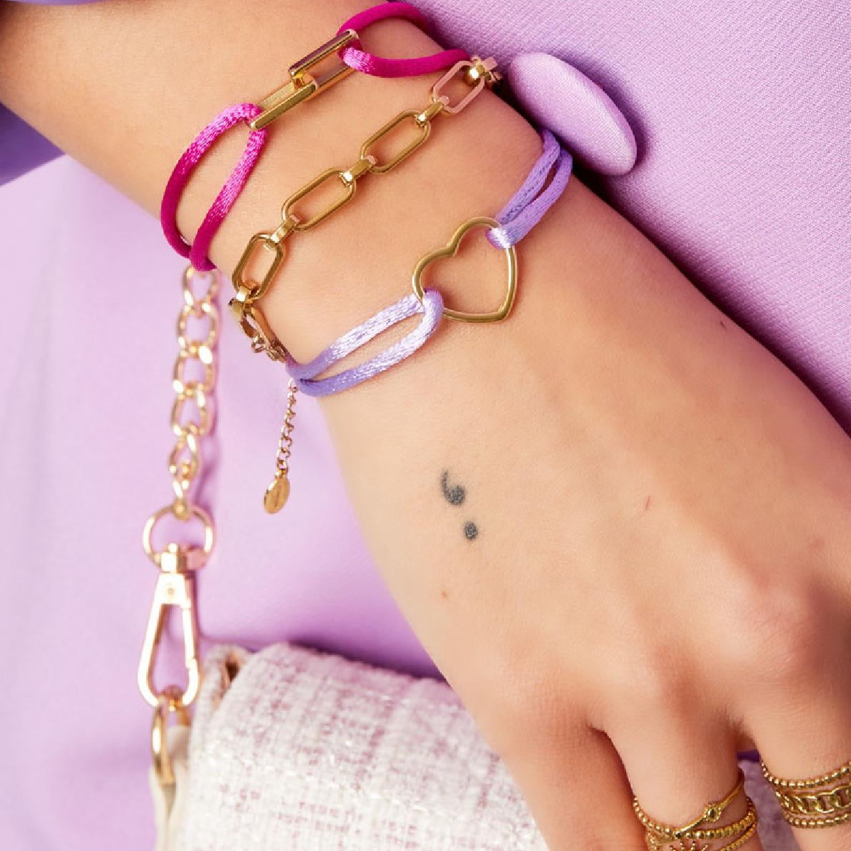 Armband Lilac Love