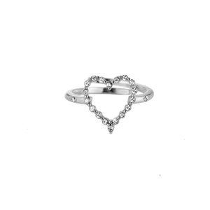 Ring Diamond Heart
