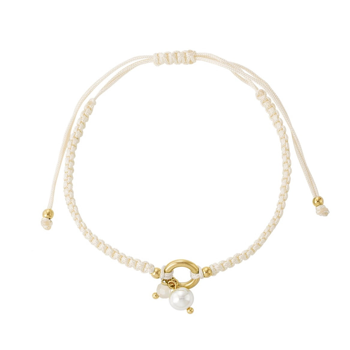 Armband Braided Pearl