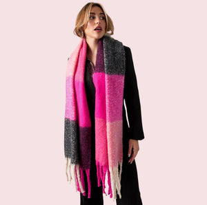 Sjaal Pink Ombre