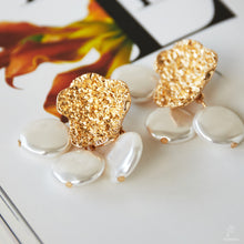 Afbeelding in Gallery-weergave laden, Oorbellen Bohemian Pearl Gold
