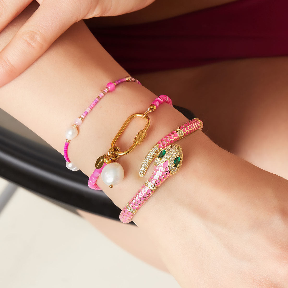 Armband Pink