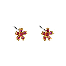Afbeelding in Gallery-weergave laden, Oorknopjes Ruby Rose
