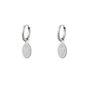Oorbellen Embossed