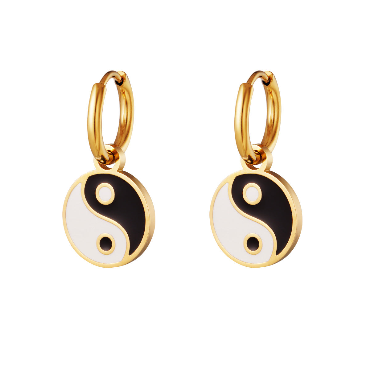 Oorbellen Yin Yang