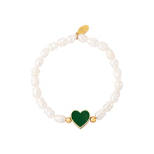 Afbeelding in Gallery-weergave laden, Armband Pearly Heart
