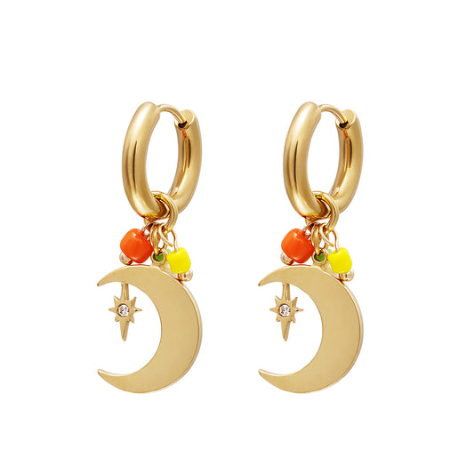 Oorbellen Moon