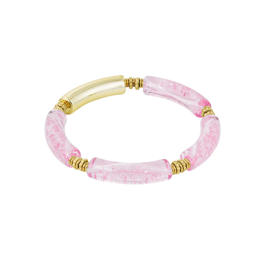 Tube Armband Pink