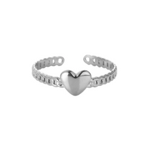 Afbeelding in Gallery-weergave laden, Ring Heart Chain
