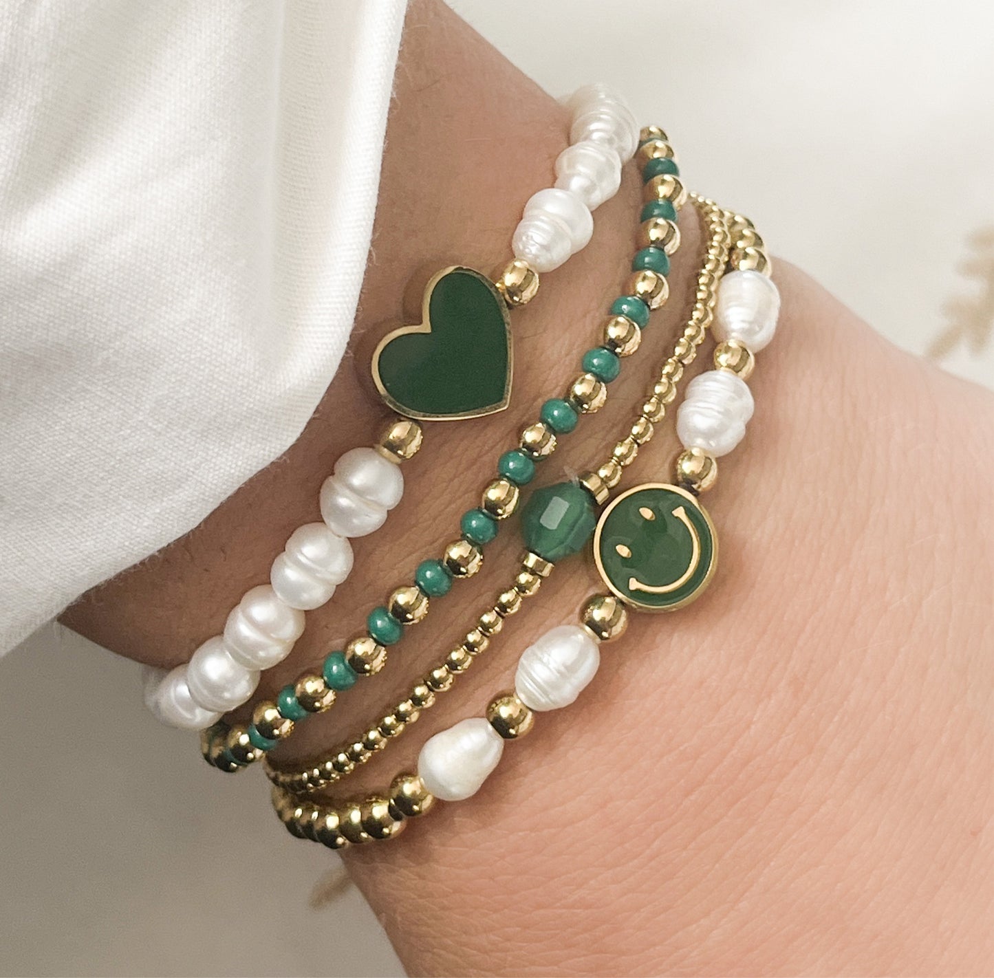 Armband Pearly Heart