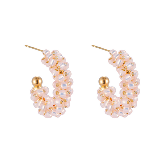 Oorbellen Mina Light Pink