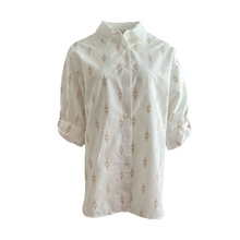Afbeelding in Gallery-weergave laden, Ambika Blouse White Gold
