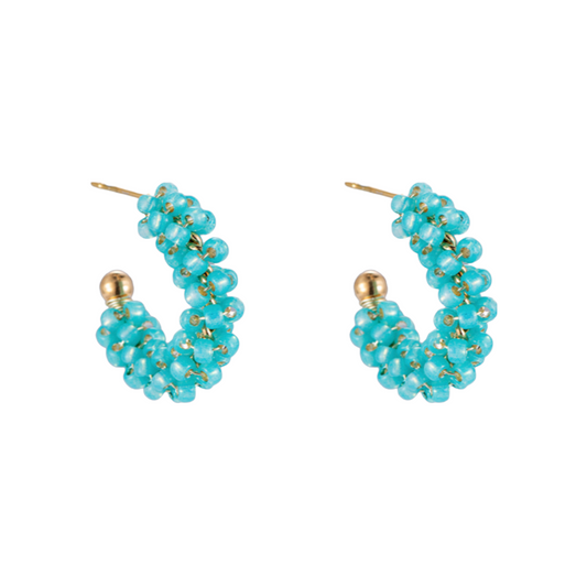 Oorbellen Mina Turquoise