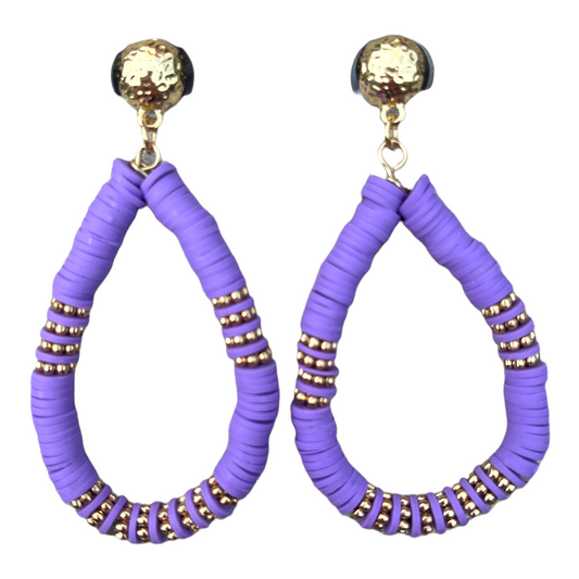 Oorbellen Purple