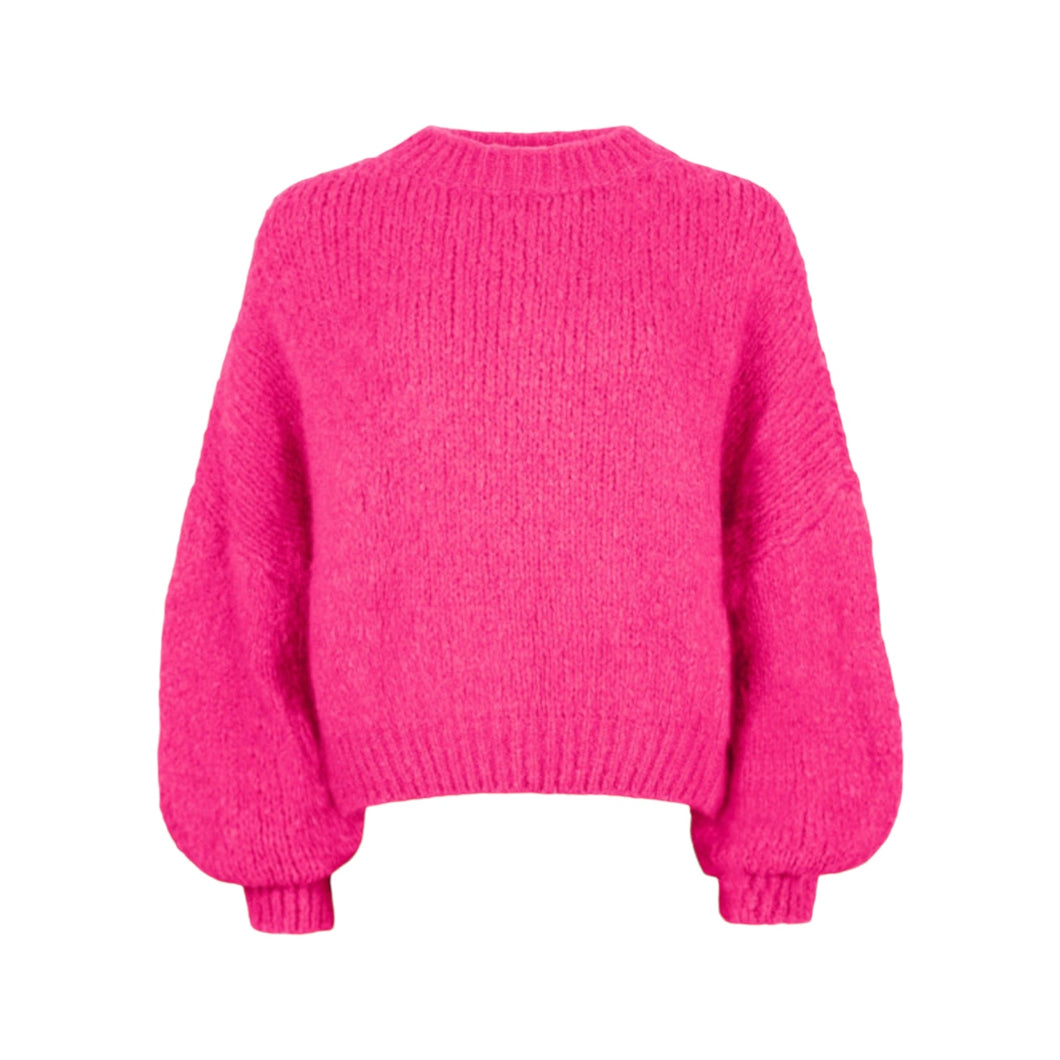 Ambika Oversized Knit Neon Pink