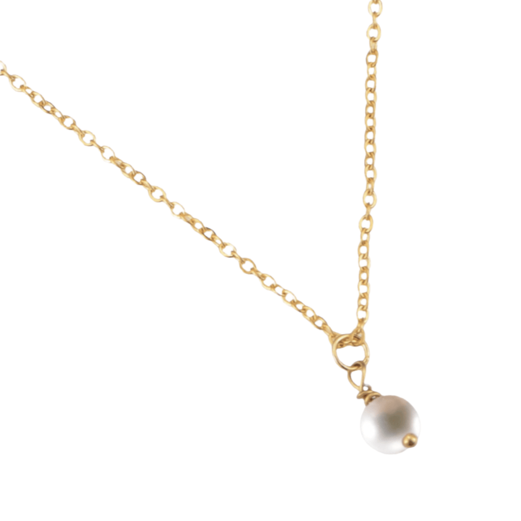 Ketting Fine Round Pearl