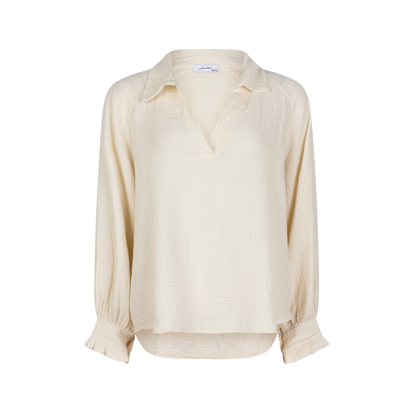 Ambika Wafel Blouse Off White